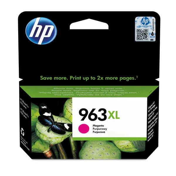 Cartucho de Tinta Original HP 963XL / 3JA28AE Magenta