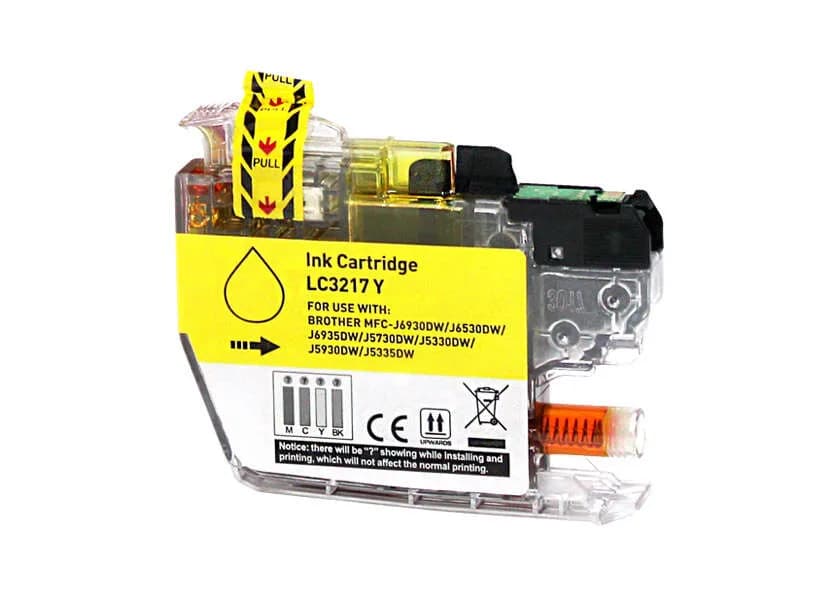 Cartucho de Tinta Compatible Brother LC3217 / LC3217Y Amarillo