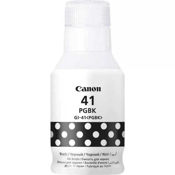 Botella de Tinta Original Canon GI41 / GI41PGBK / 4528C001 Negro
