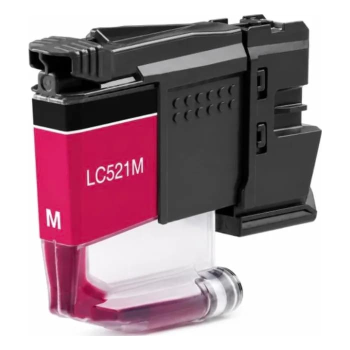 Cartucho de Tinta Compatible Brother LC521 Magenta