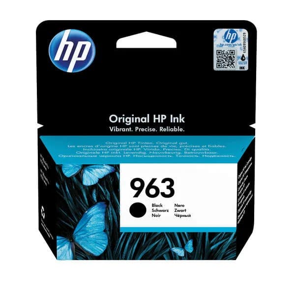 Cartucho de Tinta Original HP 963 / 3JA26AE Negro