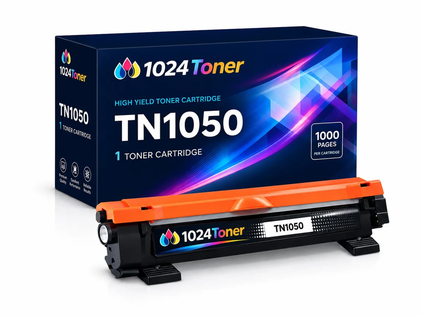 Tóner Compatible Brother TN1050 Negro
