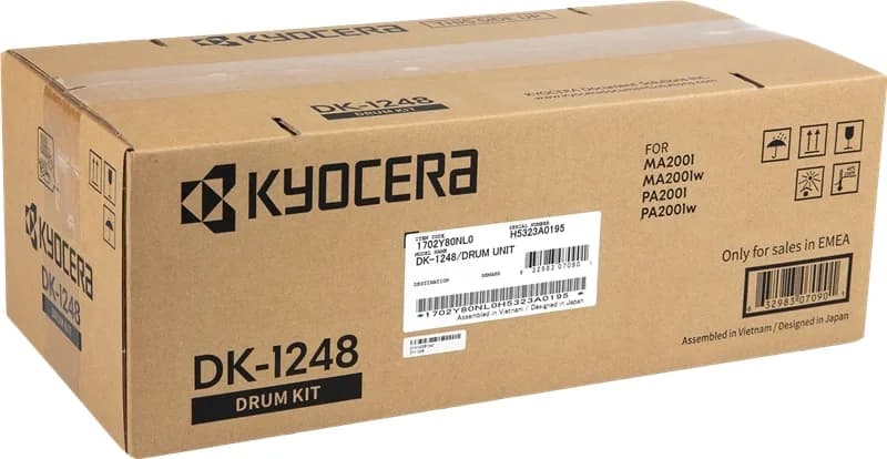 Tambor de Imagen Original Kyocera DK1248 Negro