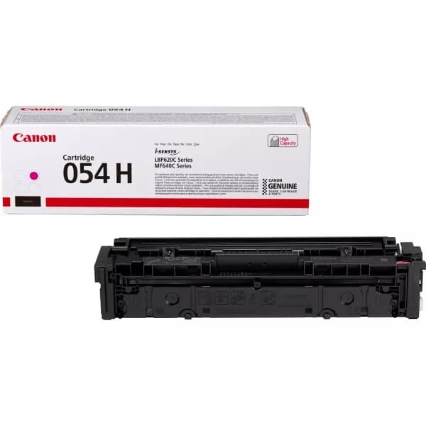 Tóner original Canon 054H magenta 3026C002 de alta capacidad para i-SENSYS