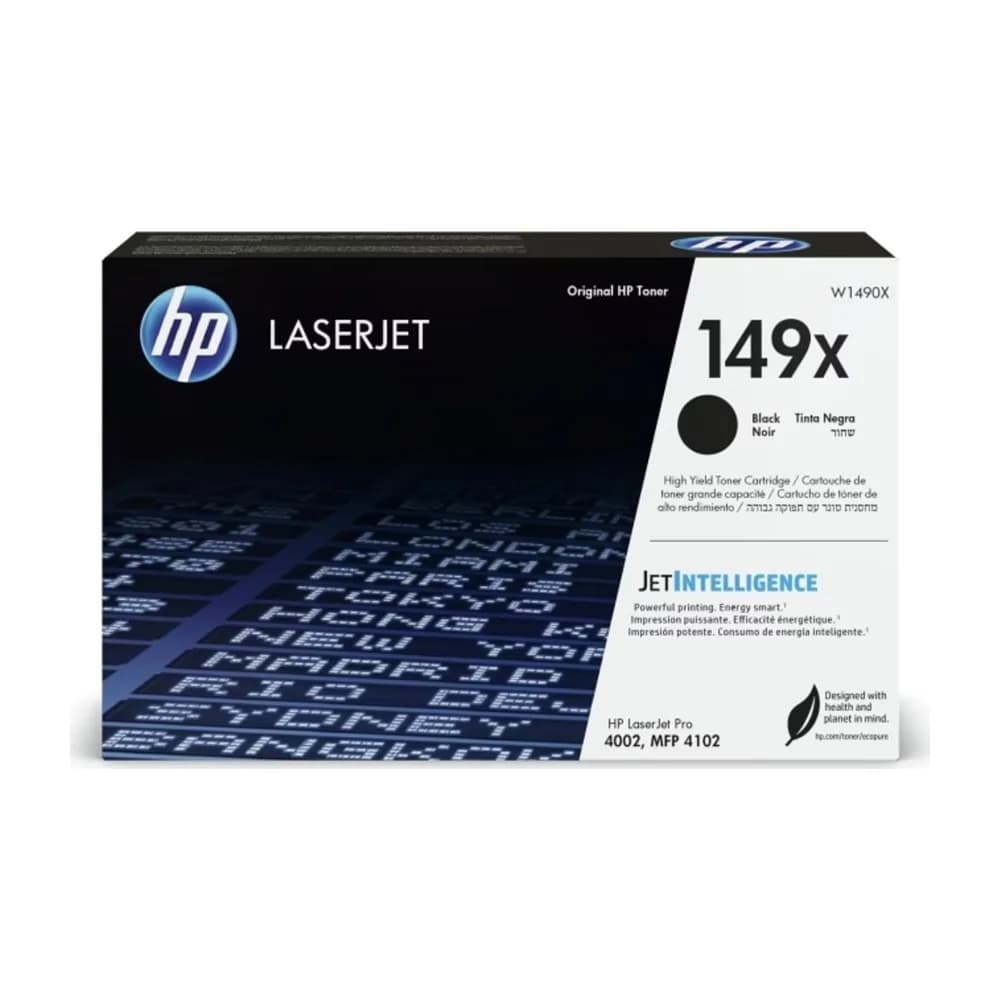 Tóner original HP 149X W1490X negro alta capacidad