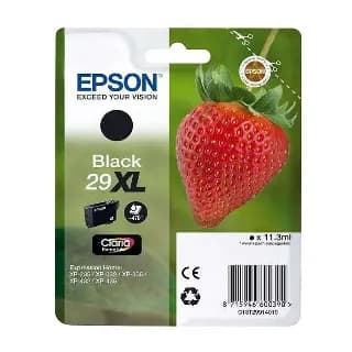Cartucho de tinta Epson 29XL negro original T2991 serie fresa XP-235 miniatura 1