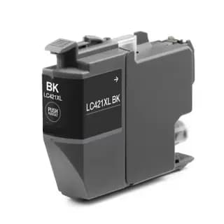 Cartucho de Tinta Compatible Brother LC421XL / LC421XLBK Negro miniatura 1