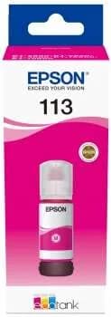 Botella de Tinta Original Epson 113 / C13T06B340 Magenta