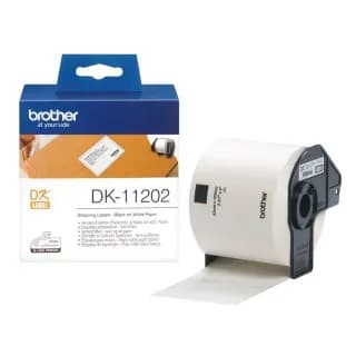 Etiquetas Originales Brother DK-11202 - Envíos 62x100 mm - 300 unidades miniatura 1