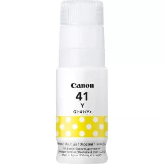 Botella de Tinta Original Canon GI41 / GI41Y / 4545C001 Amarillo miniatura 1