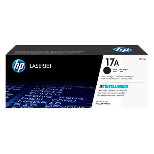 Tóner Original HP CF217A / 17A Negro