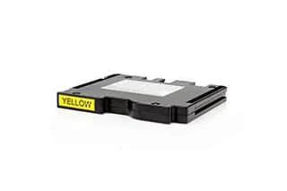 Cartucho de gel compatible Ricoh GC41 amarillo para Aficio SG3110 miniatura 1