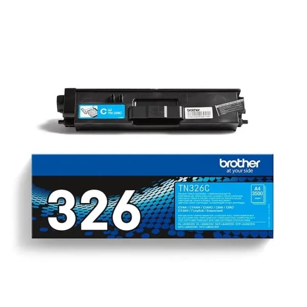 Tóner Original Brother TN326 / TN326C Cyan