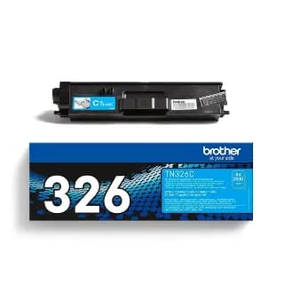 Tóner Original Brother TN326 / TN326C Cyan miniatura 1