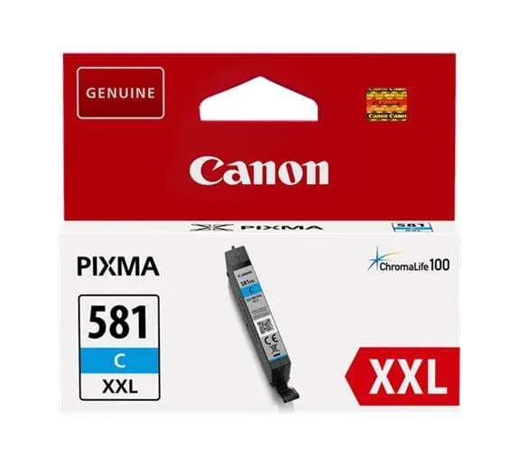 Cartucho de tinta original Canon CLI-581XXL cian máxima capacidad