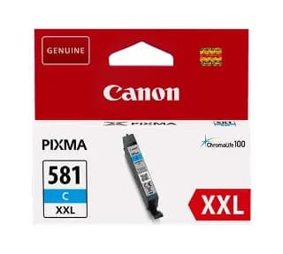 Cartucho de tinta original Canon CLI-581XXL cian máxima capacidad miniatura 1