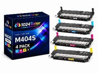 Pack 4x Tóner Compatible Samsung CLT-404S / C480FW / C480W / C430 / C430W / C480 Color miniatura 1