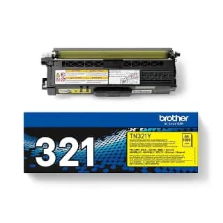 Tóner original Brother TN321 amarillo para HL-L8250 MFC-L8850 miniatura 1