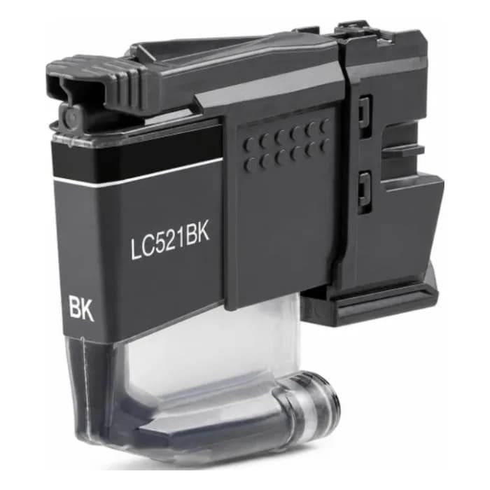 Cartucho de Tinta Compatible Brother LC521 Negro Pigmentada