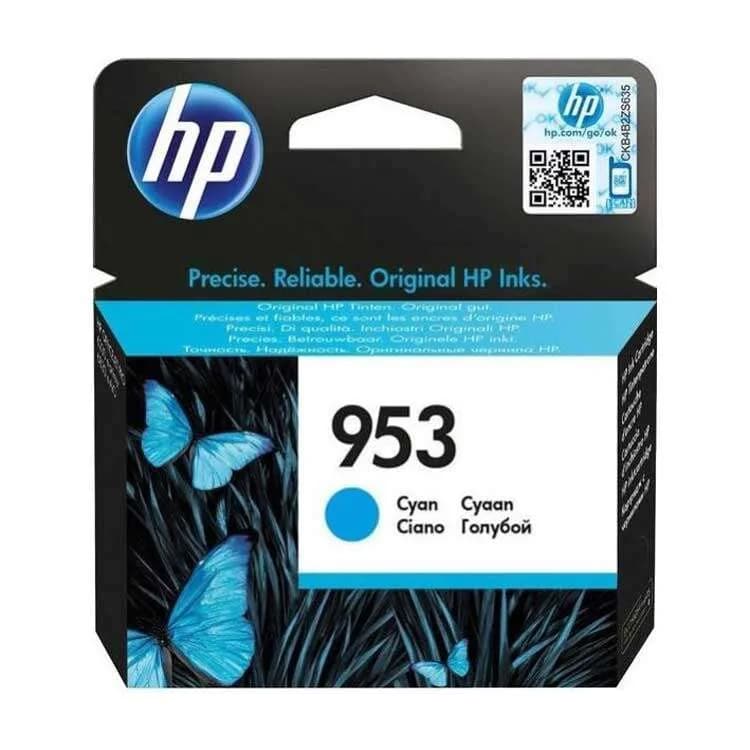 Cartucho de tinta original HP 953 cian F6U12AE para OfficeJet Pro