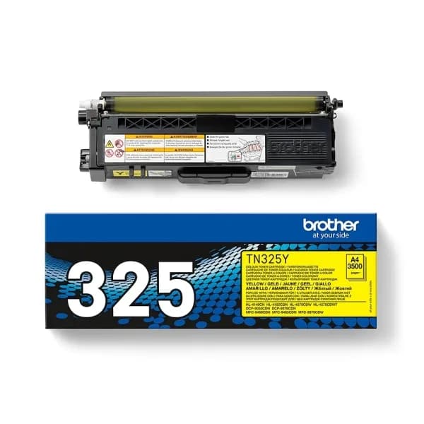 Tóner Original Brother TN325 / TN325Y Amarillo