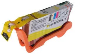 Cartucho compatible Lexmark 100XL amarillo para S305 S505 Pro205 Pro705 miniatura 1