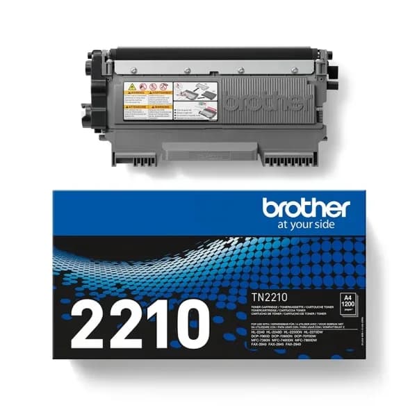 Tóner original Brother TN2210 negro para HL-2250 DCP-7055
