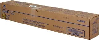 Tóner original Konica Minolta TN321Y amarillo para bizhub C224 C284 C364 miniatura 1