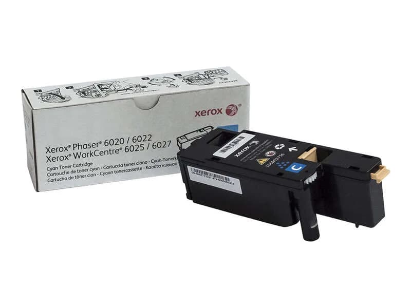 Tóner original Xerox 106R02756 cian para Phaser 6020 6022 WorkCentre 6025 6027