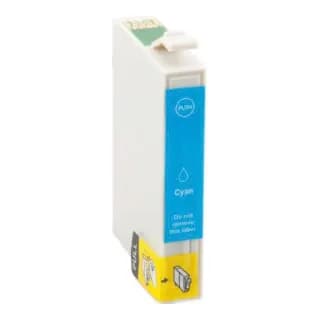 Cartucho tinta compatible Epson T0612 Cyan miniatura 1