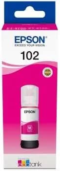 Botella de Tinta Original Epson 102 / C13T03R340 Magenta miniatura 1