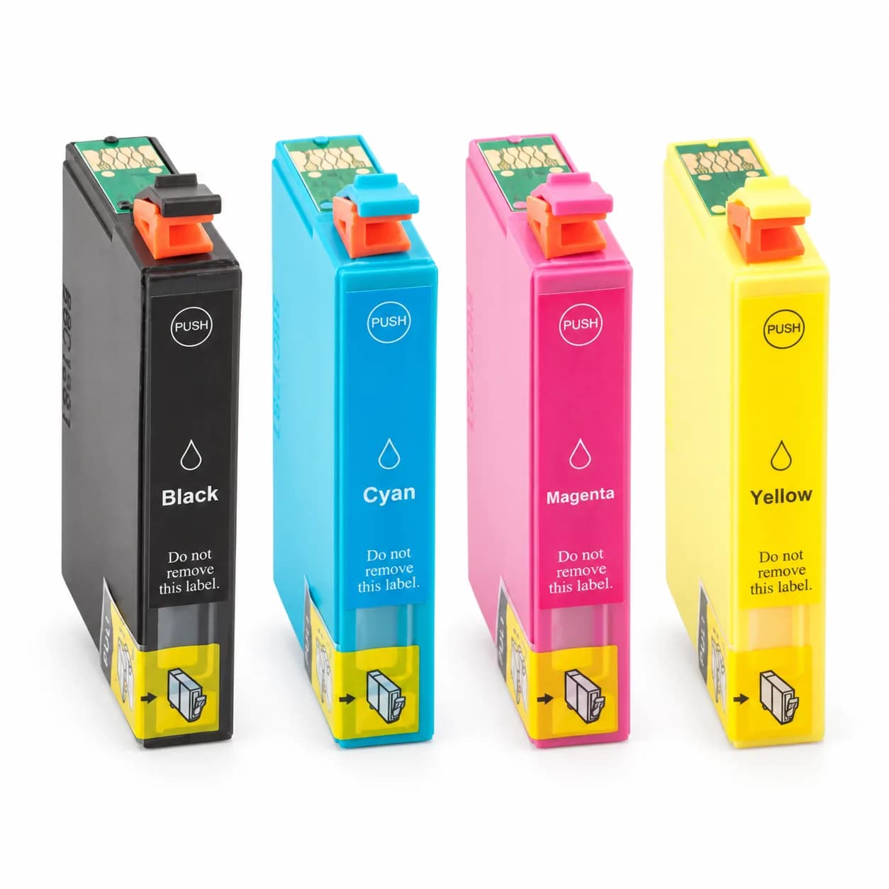 Pack de 4 cartuchos compatibles Epson 405XL: negro, cian, magenta y amarillo