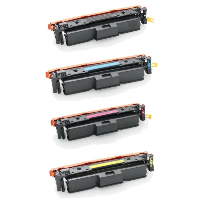 Pack 4 Tóneres Compatibles HP 220X CMYK con Chip · Envío Gratis