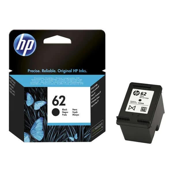 Cartucho de Tinta Original HP 62 / C2P04AE Negro