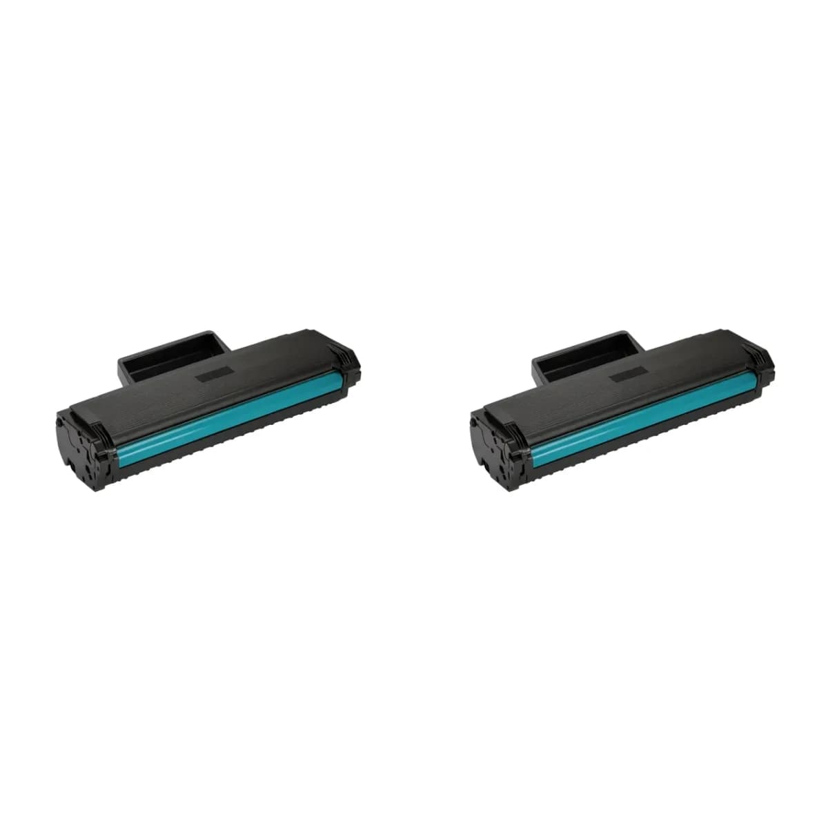 Pack de 2 tóneres compatibles HP W1106A 106A negro con chip