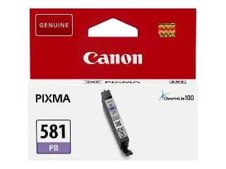 Cartucho de tinta original Canon CLI-581PB azul foto para PIXMA TS miniatura 1