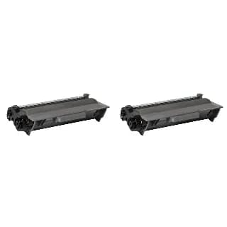 Pack de 2 tóneres compatibles Brother TN-3330 TN-3380 negro miniatura 1