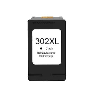 Cartucho de tinta remanufacturado HP 302XL negro F6U68AE alta capacidad miniatura 1