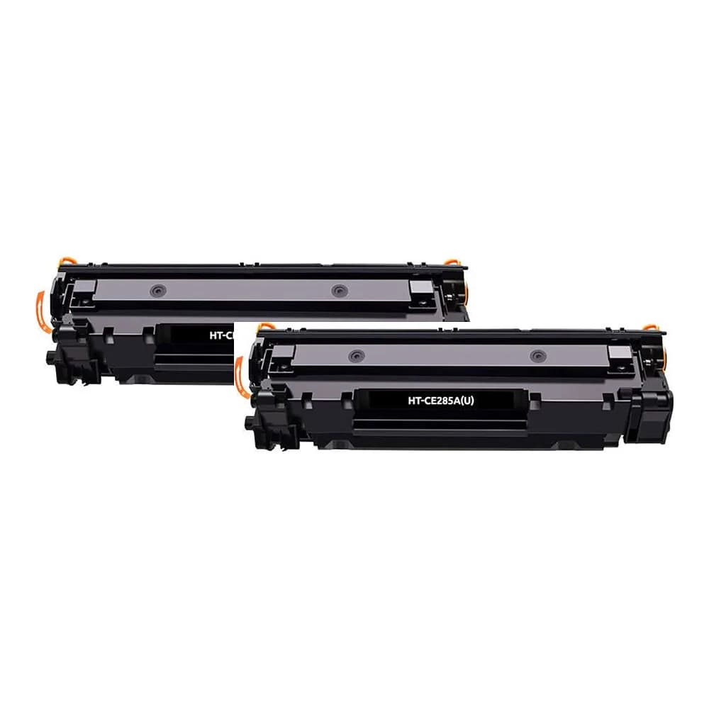 Pack 2 tóneres compatibles HP 85A CE285A negro