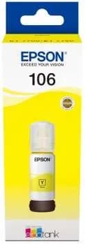 Botella de Tinta Original Epson 106 / C13T00R440 Amarillo miniatura 1