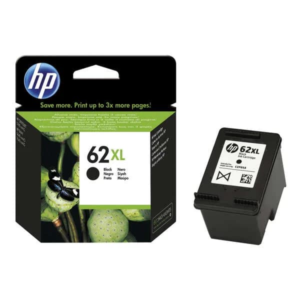 Cartucho de Tinta Original HP 62XL / C2P05AE Negro