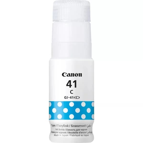 Botella de Tinta Original Canon GI41 / GI41C / 4543C001 Cyan