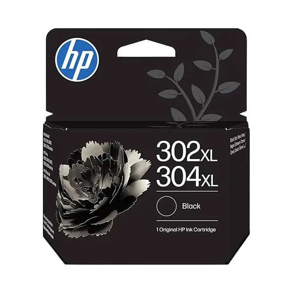 Cartucho de tinta original HP 302XL o 304XL negro de alta capacidad