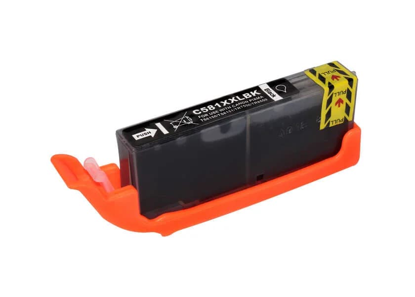 Cartucho compatible Canon CLI-581BK XXL negro foto con chip PIXMA