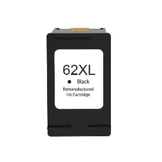 Cartucho de tinta remanufacturado HP 62XL negro C2P04AE alta capacidad miniatura 1