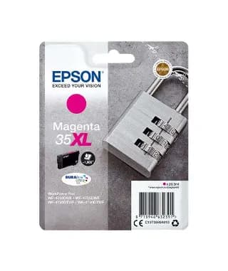 Cartucho de tinta Epson 35XL magenta original T3593 para WorkForce Pro miniatura 1