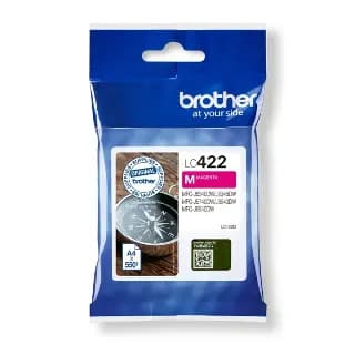 Cartucho original Brother LC422 magenta para MFC-J5340DW J6940DW miniatura 1