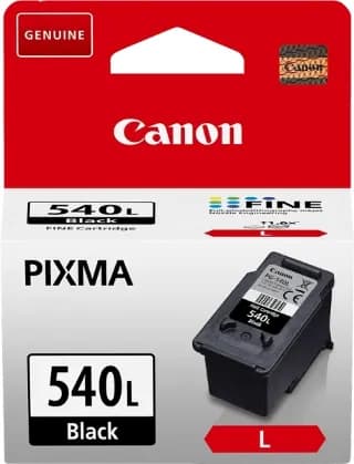 Cartucho de Tinta Original Canon PG540L / 5224B001 / 5224B010 / 5224B011 / 5222B004 / 5222B005 Negro miniatura 1