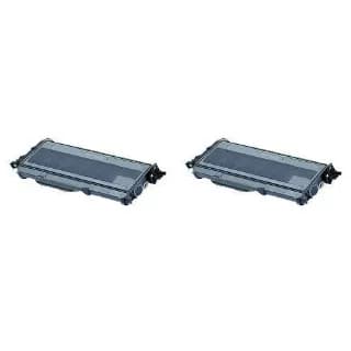 Pack de 2 tóneres compatibles Brother TN-2120 negro miniatura 1