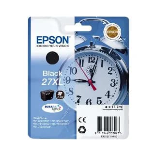 Cartucho de Tinta Original Epson T2711 / 27XL / C13T27114012 Negro miniatura 1